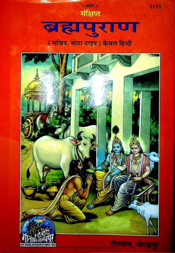 संक्षिप्त ब्रह्म पुराण (गीता प्रेस) हिन्दी ग्रन्थ | Sankshipt Brahma Puran (Gita-Press) Hindi Book PDF