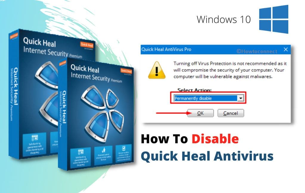 Disable Quick Heal Antivirus