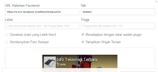 setting fanspage facebook 