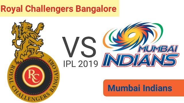 Royal Challengers Bangalore VS Mumbai Indians | IPL 2019 | Mumbai Won by 6 Runs