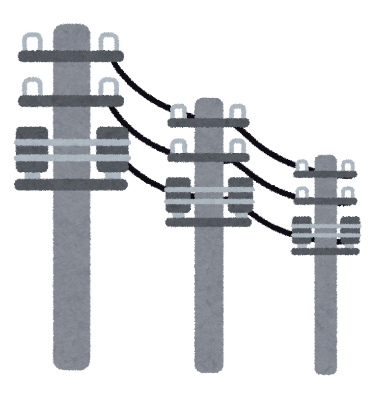 電信柱 電柱のイラスト かわいいフリー素材集 いらすとや 電信柱 電柱のイラスト かわいいフリー素材集 いらすとや