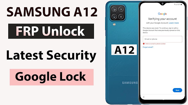 samsung a12 frp bypass android 12 google lock