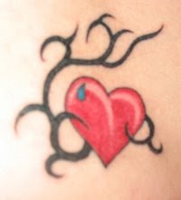 Small Heart tattoo