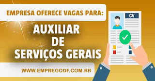 Auxiliar de Serviços Gerais