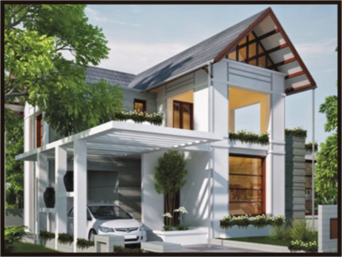 Gambar Contoh Gambar Model  Rumah  Minimalis  Gaya  Eropa  1 2  