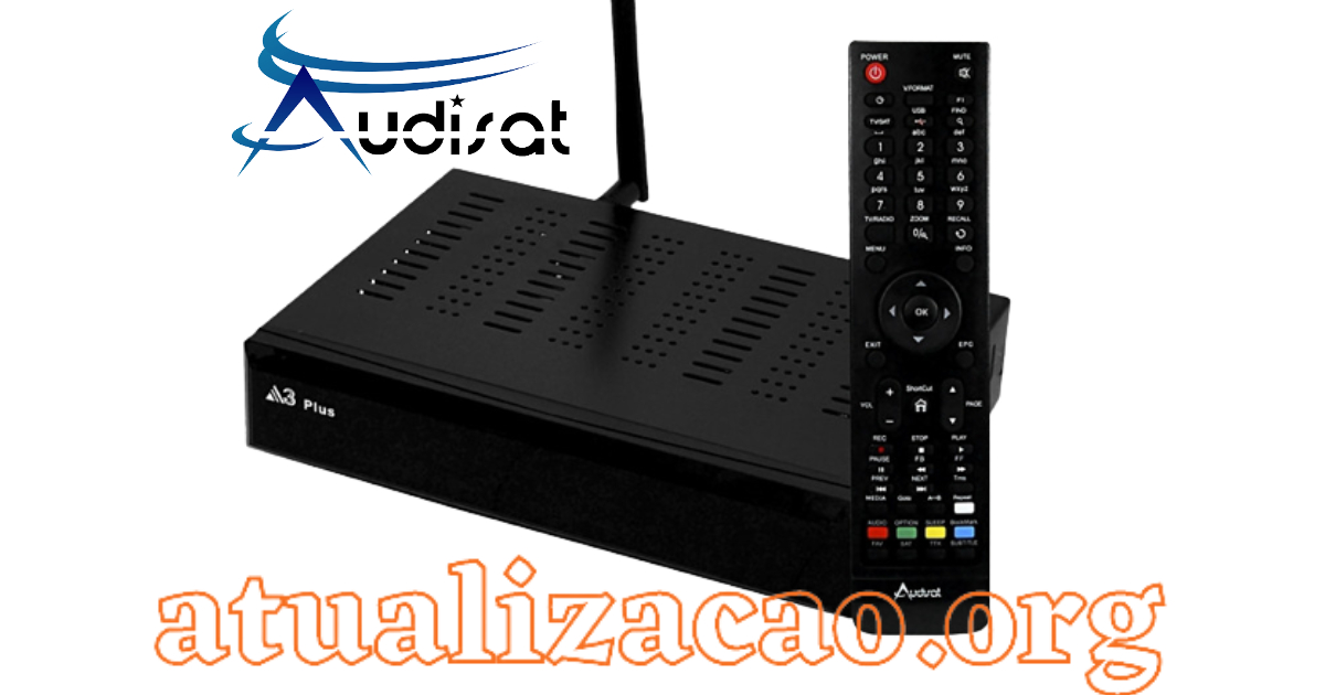 Audisat A3 Plus Atualização 2022