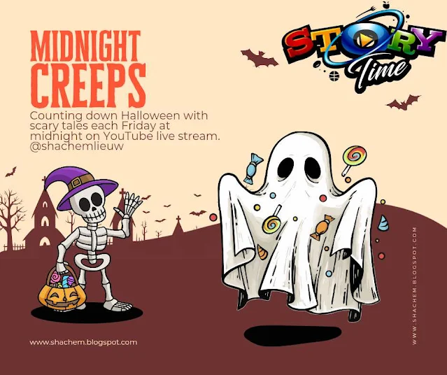 " Midnight Creeps story telling episode launch"