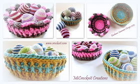 free crochet patterns, how to crochet, baskets, bowls,