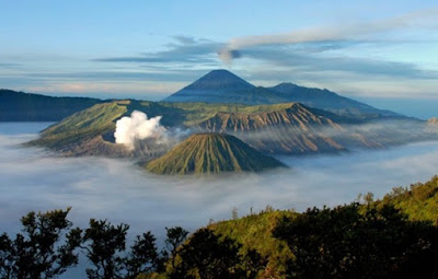 Beautiful mount bromo view