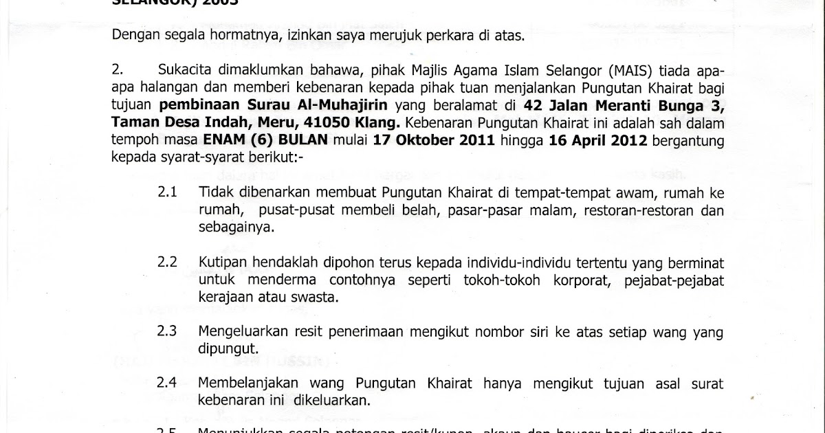 Surat Rayuan Jpj - Contoh Win