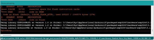 Cara Upload program ESP8266 via wifi