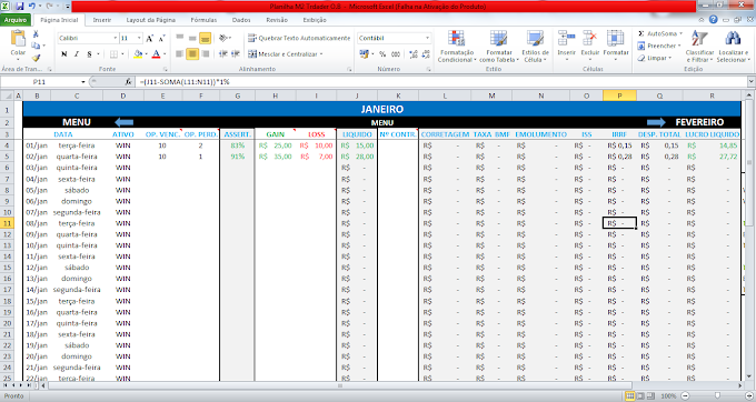 Planilha De Controle Financeiro – Download