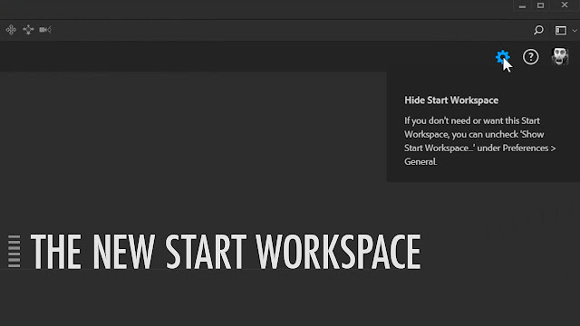 Photoshop CC 2017_ Start Workspace 