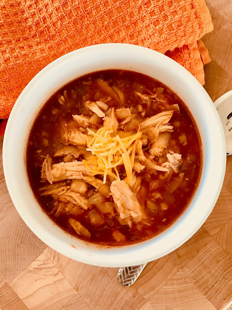 BBQ chicken soup