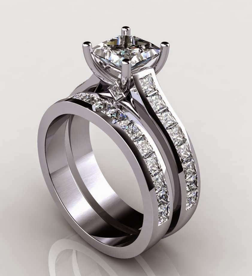 Matching Diamond Wedding Ring Sets UK Beautiful Design pictures hd