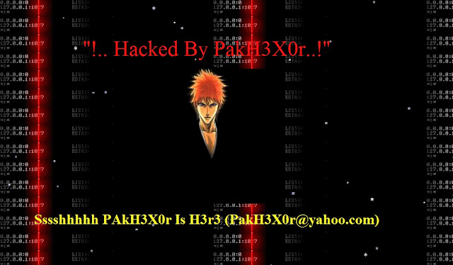 Server with 335 websites got hacked by PakH3X0r