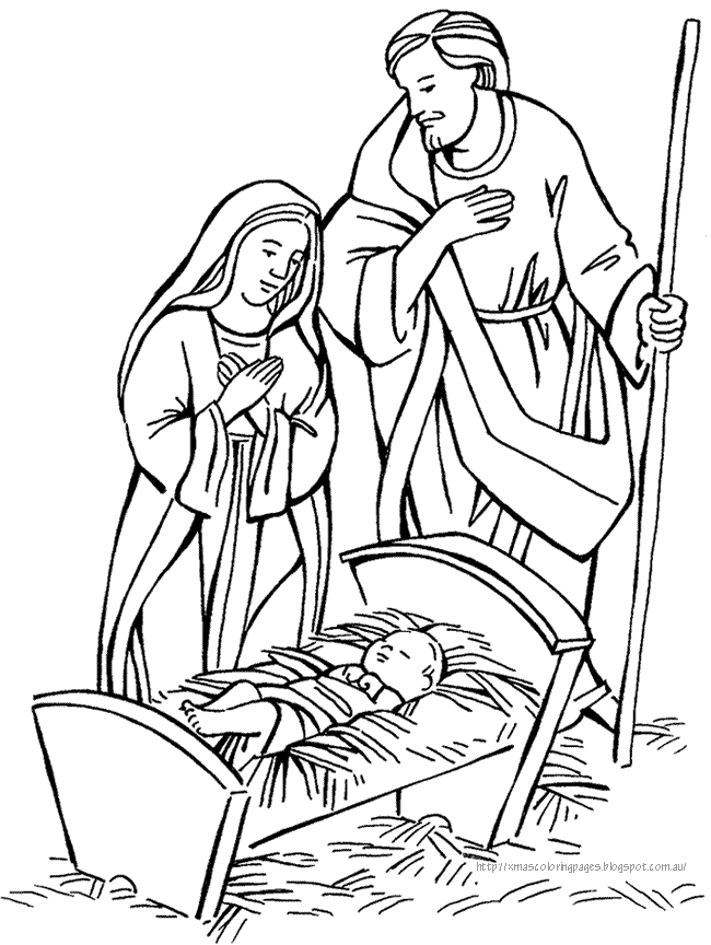 Download XMAS COLORING PAGES