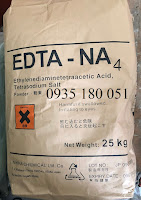 Axit etylenediaminetetraacetic, EDTA, thylene diamine tetracetic acid, ethylendiamin tetraacetic acid, EDTA.2Na – Disodium ethylen diamin tetraacetate, EDTA.4Na -Tetrasodium ethylen diamin tetraacetate