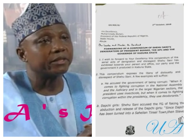 Presidency To El-Rufai: You Are On Your Own, Buhari Not In Receipt Of Your Letter