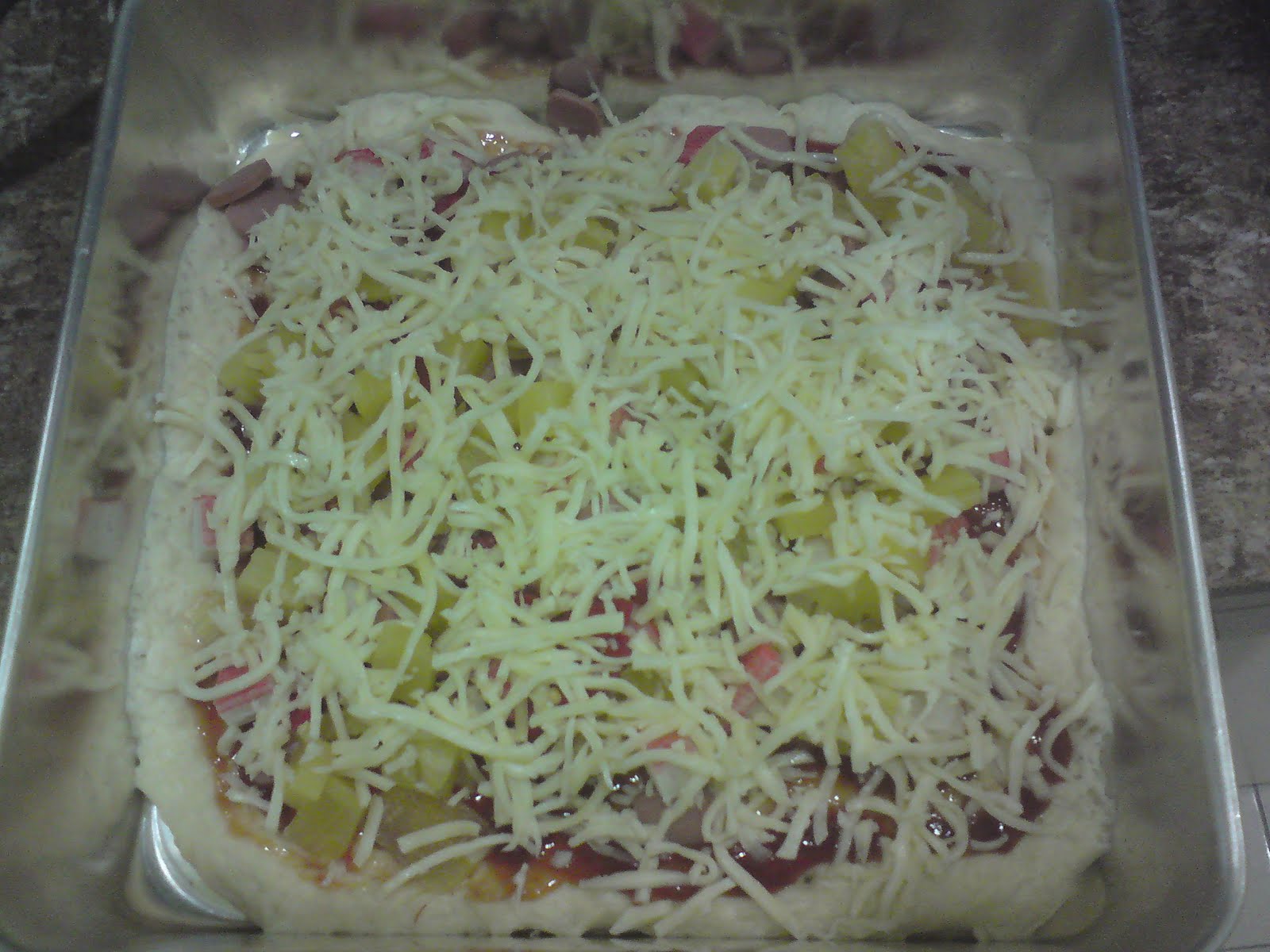 HeRe i CoMe ~: :: Resepi pizza paling simple ::