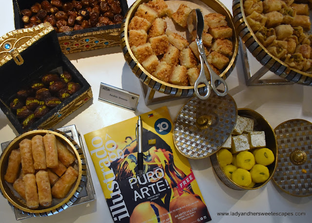 Arabic Sweets in JW Marriott Dubai brunch