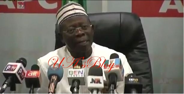 I Can't Mortgage My Conscience For My Job - Oshiomhole Speaks On Plot To Remove Him