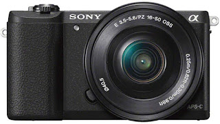 Sony Alpha ILCE5100L 24.3MP Digital SLR Camera (Black) with 16-50mm Lens with Free Case (Bag) 