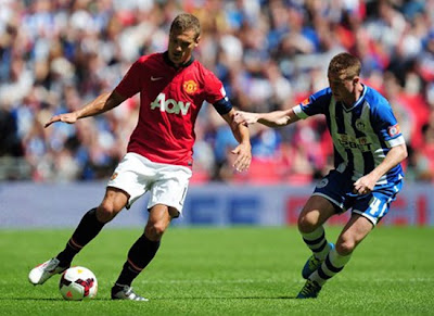 Nemanja Vidic Community Shield 2013