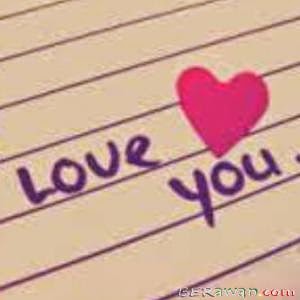 I love you pink heart sign - ಌ Berawan.com ಌ