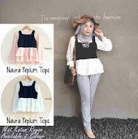 Naura Peplum