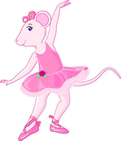 So I decided to stick with Angelina Ballerina This is who she is for those
