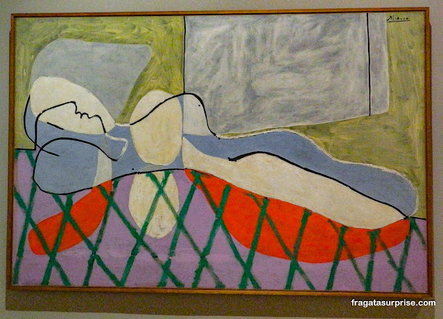 "Mulher Deitada", Pablo Picasso, Museu Nacional de Belas Artes, Buenos Aires