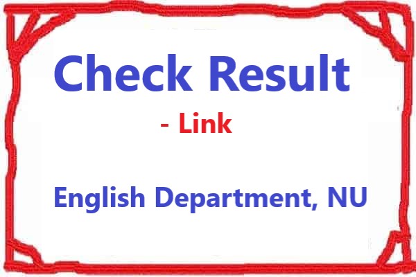 4th Year Result Check | English Department | NU