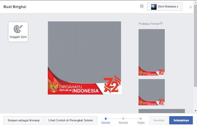 Cara Membuat Bingkai Foto Profil Facebook Sendiri