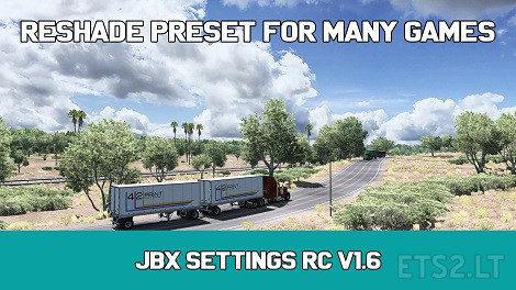 JBX Settings RC v1.6 – Reshade