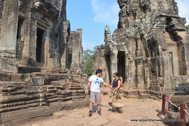 Ed and Lady in Siem Reap