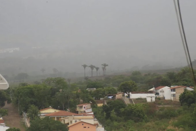 Nesta segunda (27) - Previsão de chuvas isoladas em todas as regiões do Ceará