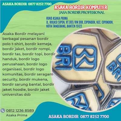 Bordir Komputer Tangerang Asaka Menerima Jasa Bordir 