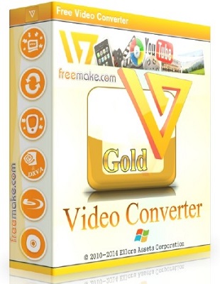 Freemake Video Converter Gold 4.1.9.94 poster box cover