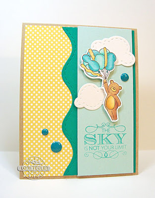 The Sky Is Not Your Limit card-designed by Lori Tecler/Inking Aloud-stamps and dies from The Cat's Pajamas