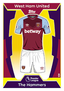 Topps Match Attax 2017-2018 West Ham United Set