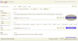 Cara Menambah Jenis Font Baru Ke Blog jonarendra