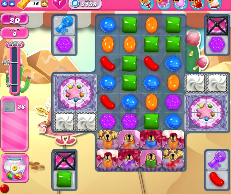 Candy Crush Saga level 2139