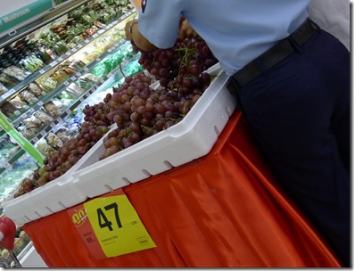 grapes on sales