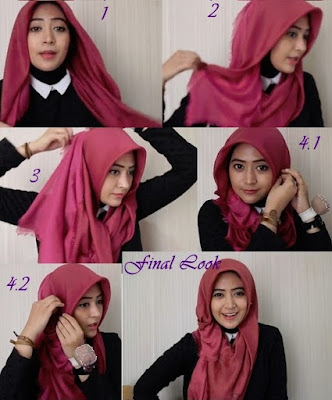 Tutorial Hijab Segi Empat 2016