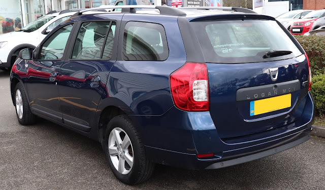 2017 Dacia Logan II MCV (facelift 2017) 1.5 dCi (90 Hp) Rear