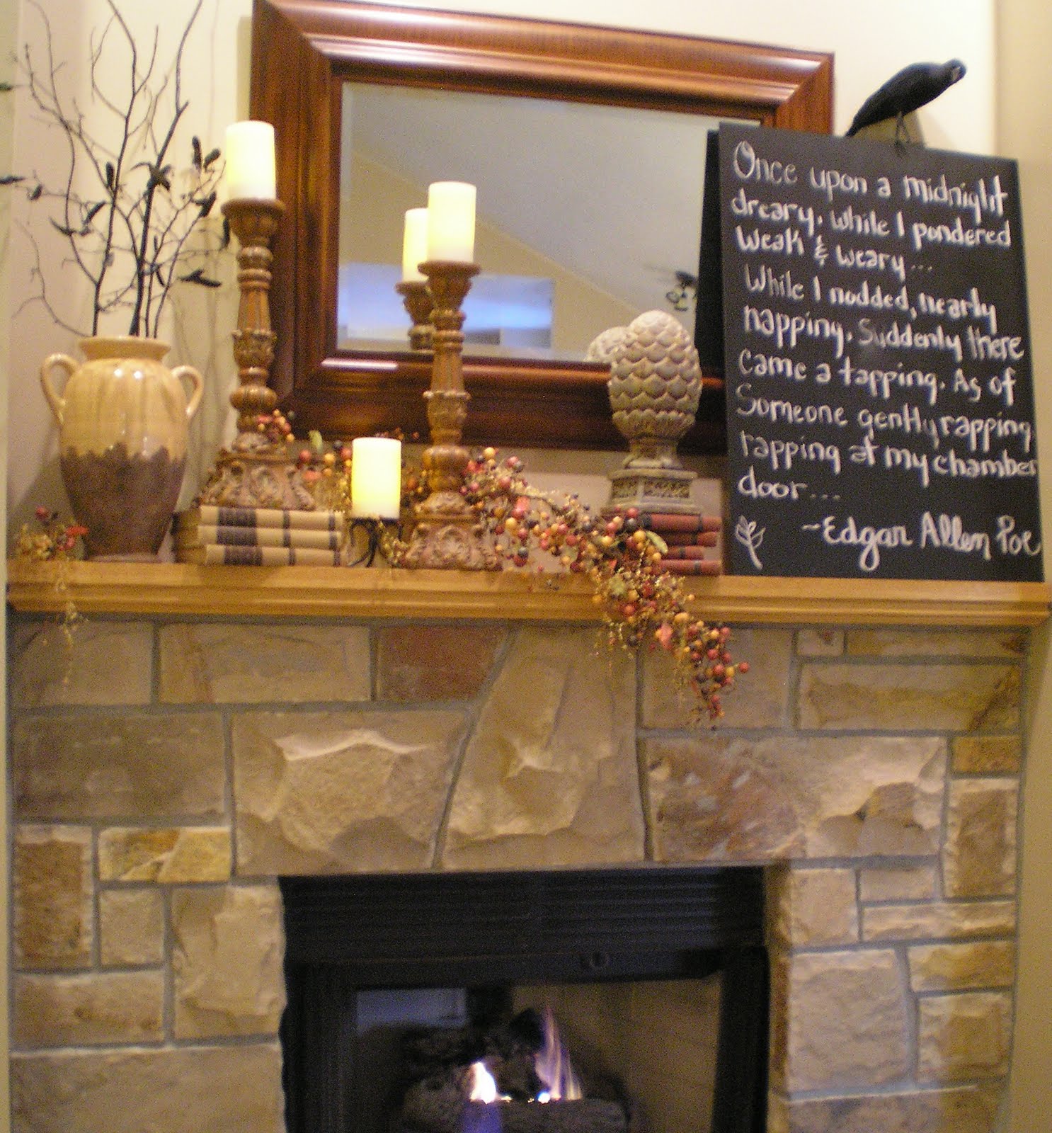 Fireplace Mantel Decorating Ideas