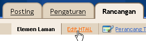 Cara Mengganti Icon Blogspot