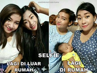 Area Ketawa - 8 Gambar Lucu Gaya Selfie Yang Bikin Ngakak.4