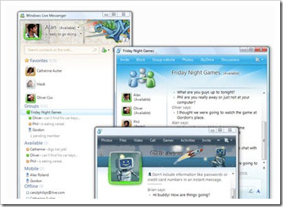 Windows Live Messenger Logo